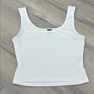 White Sleeveless Women's Top
